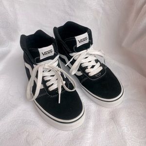 Vans black high-top men size 8.5